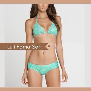 NEW Luli Fama Sabor a Menta Siren Top Bottom Large